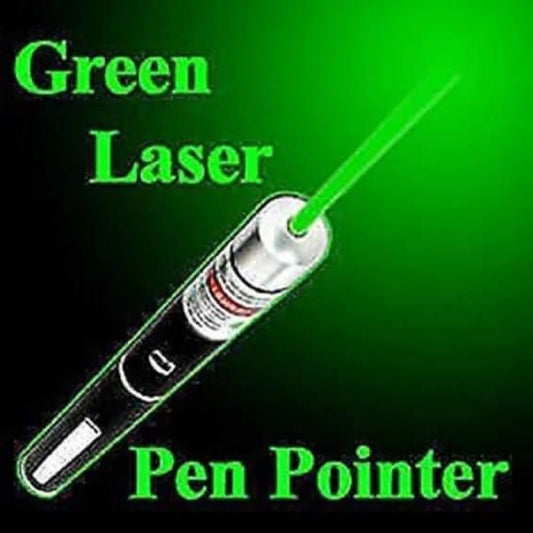 Metal Green Multipurpose Laser Light with Designing Disco Pointer – 10 Kilometer Range