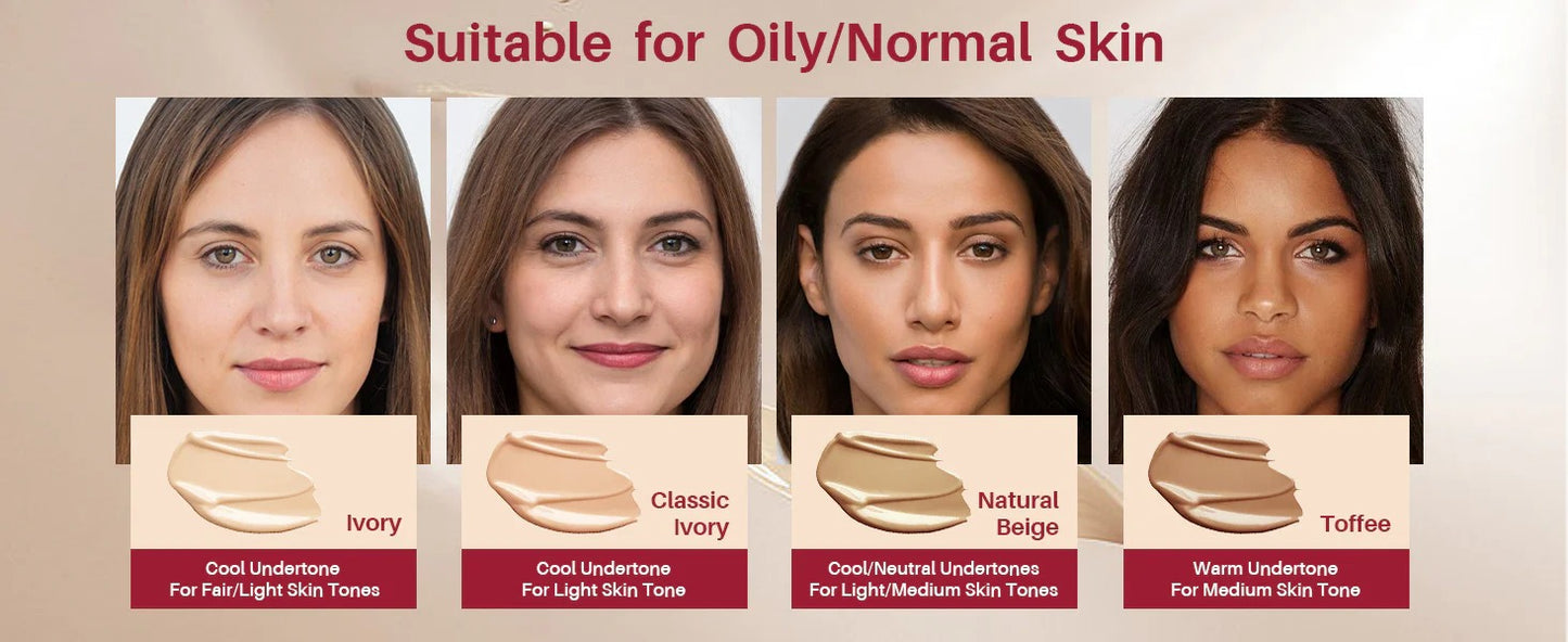 FV Foundation, Oil Absorb Ivory Liquid Foundation