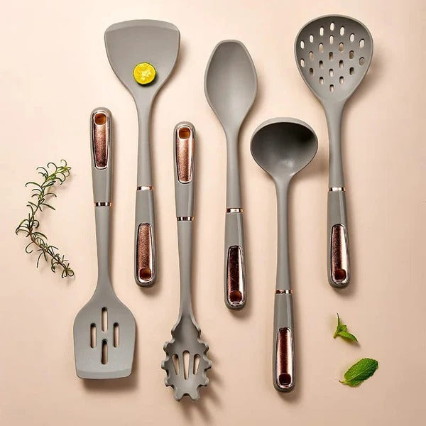 6 PCS Silicone Kitchen Utensils Set
